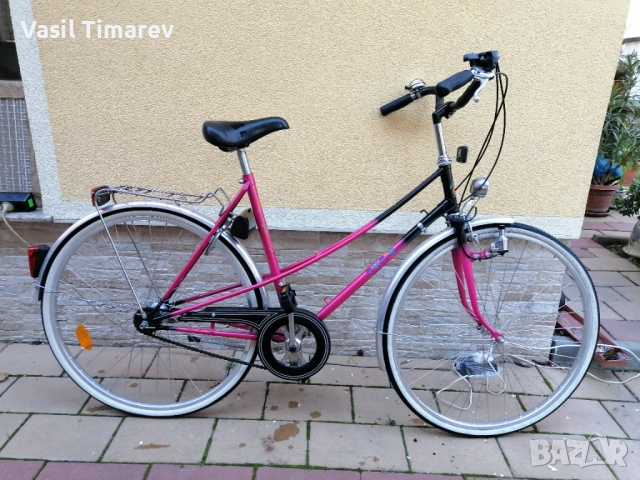 Дамски розов велосипед Vintage 28 