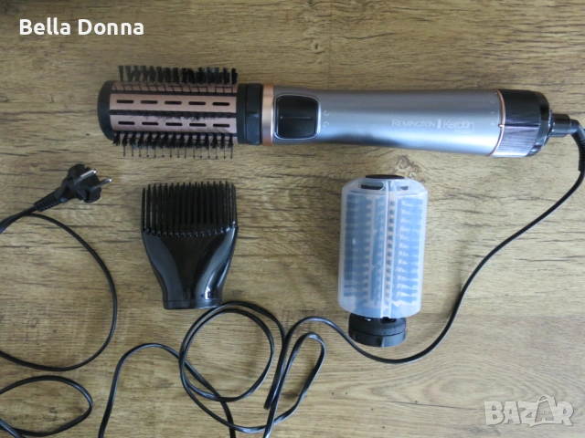 Въртяща четка/сешоар за коса Remington Keratin Protect AS8810, 1000W, снимка 2 - Сешоари - 54267117