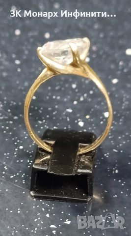 Златен пръстен/585/, снимка 4 - Пръстени - 52894759