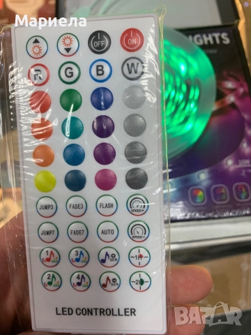 Smart LED Лента 10 метра / Лед лента с дистанционно, снимка 9 - Лед осветление - 52246406