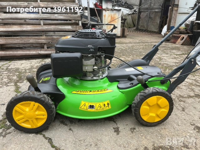 Самоходна моторна косачка JOHN DEERE 6.5hp, снимка 3 - Градинска техника - 54086795