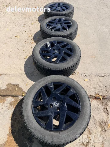 9835097480 4x108 17цола ET 32 джанти със зимни гуми 215/60/17 със забележки от Opel Mokka 1.2i