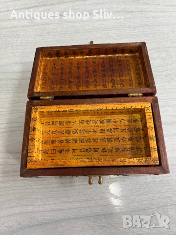 Корейска дървена кутийка. №4638, снимка 7 - Колекции - 42522090