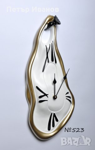 Дизайнерски стенни часовници ръчно изработени в Италия, снимка 3 - Стенни часовници - 31747860