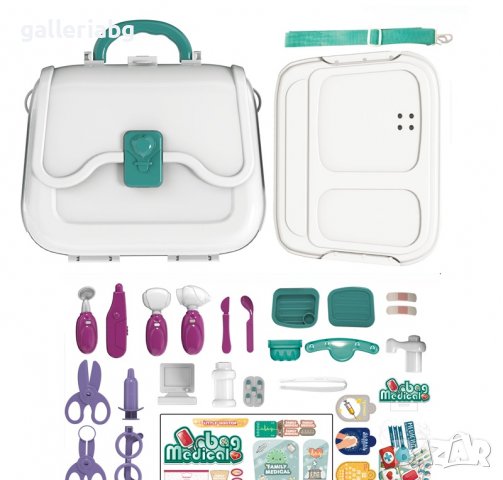 Докторски комплект за игра, снимка 2 - Играчки за стая - 38116600