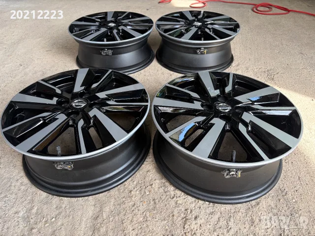 4 броя алуминиеви джанти за Nissan Micra V 16, снимка 12 - Гуми и джанти - 55941942