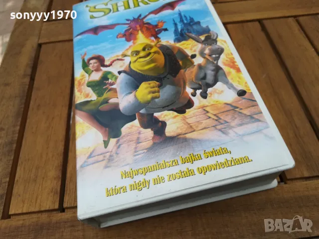 SHREK-VHS VIDEO TAPE 0705251625, снимка 6 - Други жанрове - 50192690