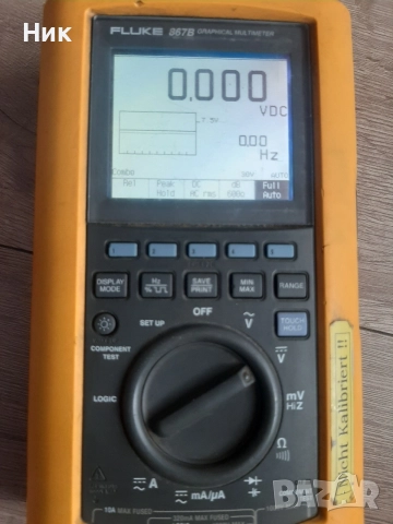 Графичен мултиметър FLUKE 867B, снимка 6 - Други инструменти - 56456884