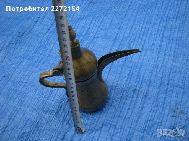 Чаканка ибрик чайник с тугра-2, снимка 6 - Антикварни и старинни предмети - 31876001