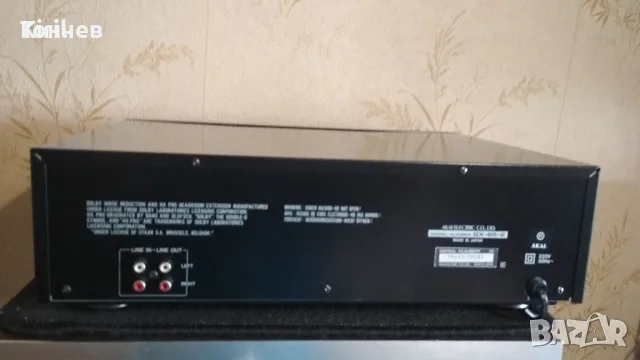 Триглав касетен дек Akai GX-65Mk2, снимка 7 - Декове - 55769484