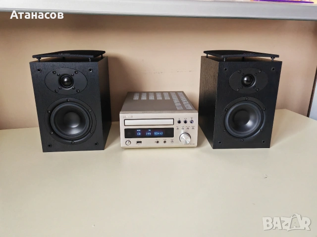 Denon RCD M 38 с дистанционно и тонколони SC M Denon 