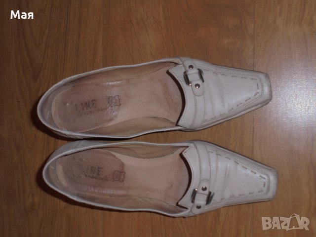 Дамски кожени обувки № 38, много меки и удобни Цена : 24 лв., снимка 1