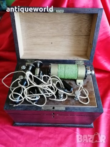 Старинен Колекционерски Медицински Уред за Електротерапия