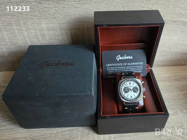 Geckota C-01 Gen 1 Chronotimer Chronograph Quartz, снимка 3 - Мъжки - 55734408