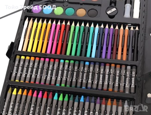 Комплект за рисуване-168 бр., снимка 5 - Рисуване и оцветяване - 52671764