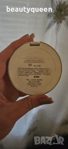 Пудра Clarins , снимка 8 - Козметика за лице - 49326810
