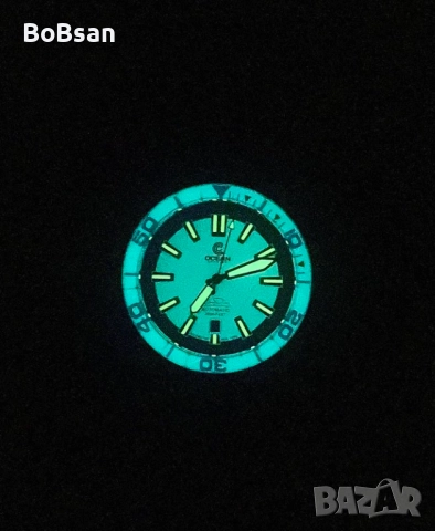 Ocean Crawler Core Diver 600m Full Lume Spring Time, снимка 3 - Мъжки - 52613545