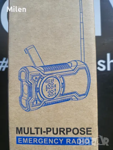 Преносимо радио за къмпинг природни бедствия , снимка 9 - Друга електроника - 49690776