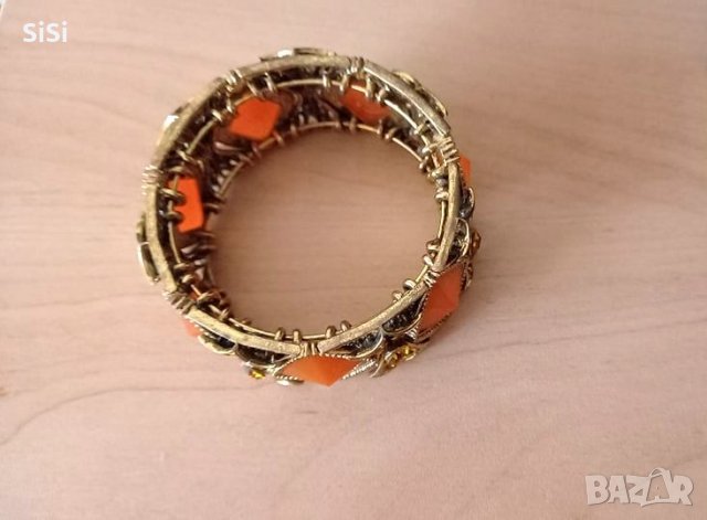 Метална декоративна гривна, снимка 5 - Гривни - 32093371