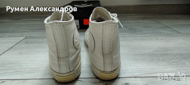 Оригинални бели дамски кецове CONVERSE VINTAGE CTAS-HI EUR38, снимка 4 - Маратонки - 54099955