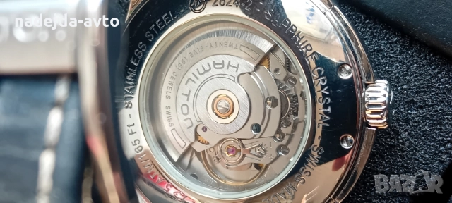 Hamilton автоматик 40 мм, снимка 4 - Мъжки - 52863052