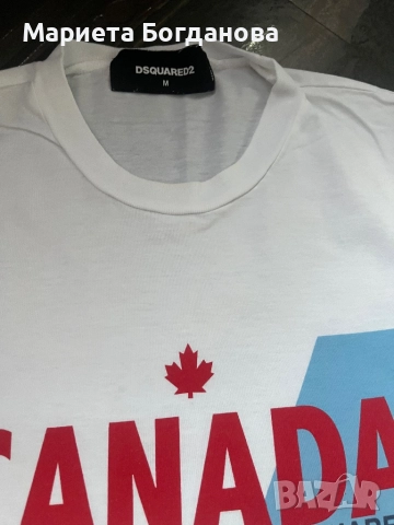 Оригинална тениска dsquared, снимка 2 - Тениски - 52365061