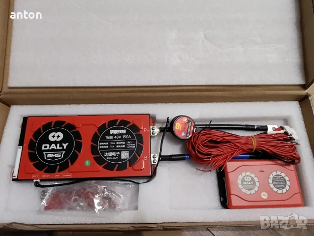 DALY BMS 150A 16S Active equalizer WiFi Bluetooth LFP LiFePO4 контролер литиева батерия акумулатор