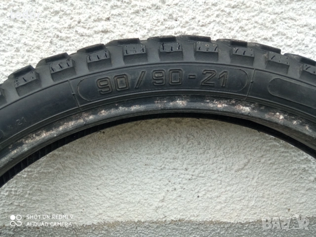 гума за мотор 90/90-21, снимка 3 - Гуми и джанти - 53970836