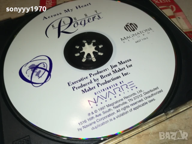 KENNY ROGERS CD 1507250958, снимка 5 - CD дискове - 51024272