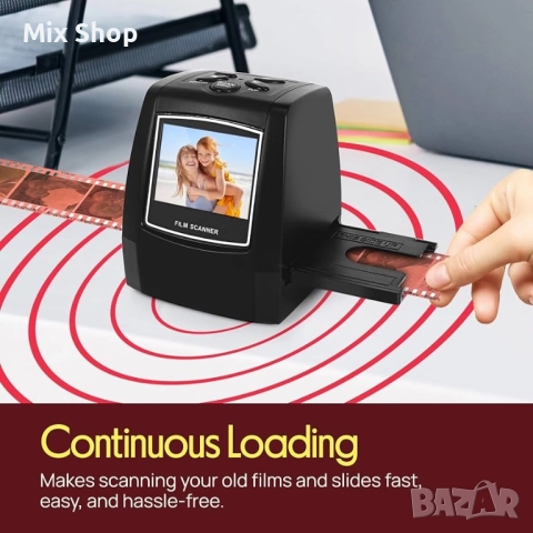 Нов DIGITNOW 22MP многофункционален скенер за филми и диапозитиви, снимка 3 - Друга електроника - 52985138