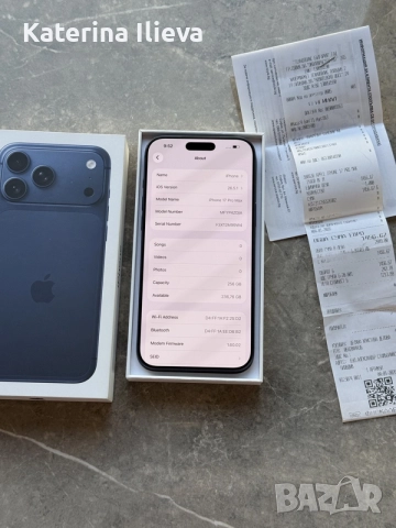 iPhone 17 Pro Max 256GB ГАРАНЦИЯ!, снимка 10 - Apple iPhone - 55899667