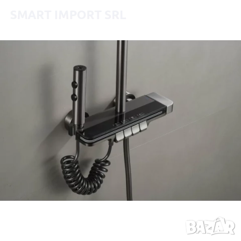 Мултифункционален душ комплект SmartHeater Led, интегриран термостат