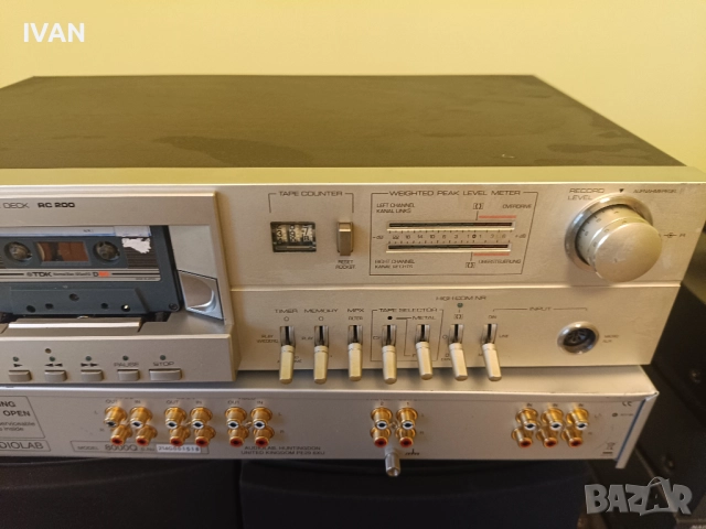 продавам касетен дек telefunken-rc200, снимка 3 - Ресийвъри, усилватели, смесителни пултове - 52463017
