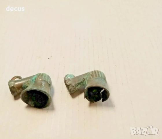 Две бронзови лули за пушене–Османска империя, XVIII–XIX век, снимка 7 - Антикварни и старинни предмети - 51462632