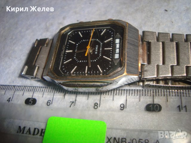 ПОЛЕТ 18 КАМЪКА - СТАР РЯДЪК КОЛЕКЦИОНЕРСКИ МОДЕЛ РУСКИ МЪЖКИ ЧАСОВНИК СССР 25106, снимка 10 - Антикварни и старинни предмети - 36744465