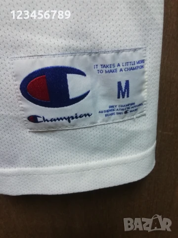 PHILADELPHIA SIXERS IVERSON CHAMPION NBA ОРИГИНАЛЕН ПОТНИК РАЗМЕР М , снимка 7 - Спортни дрехи, екипи - 50911275