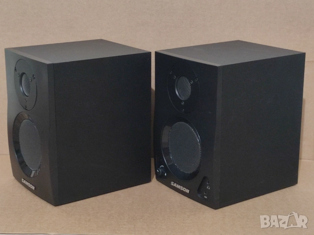 Малки активни мониторни тонколони Samson с bluetooth, снимка 5 - Тонколони - 52945680