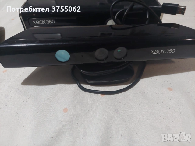 Xbox360 + 2 джойстика +kinect +игри, снимка 2 - Xbox конзоли - 53302649