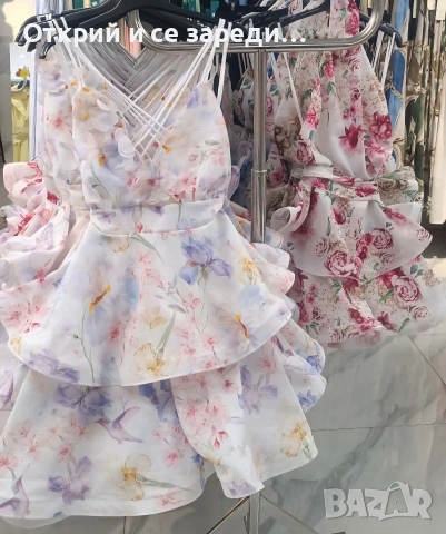 Нежни и красиви дамски рокли, снимка 2 - Рокли - 54296948