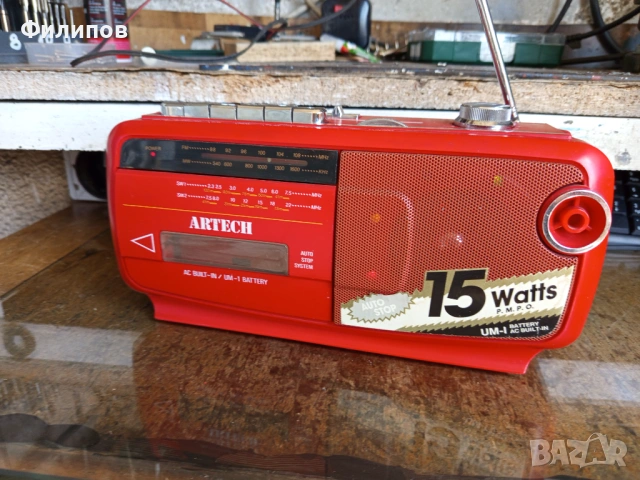 artech rc 115-dl фм радио-касетофонче, снимка 2 - Радиокасетофони, транзистори - 54319362