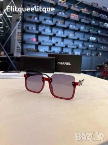 очила с черен обикновен калъф и Ув защита chanel, снимка 3 - Слънчеви и диоптрични очила - 52225522