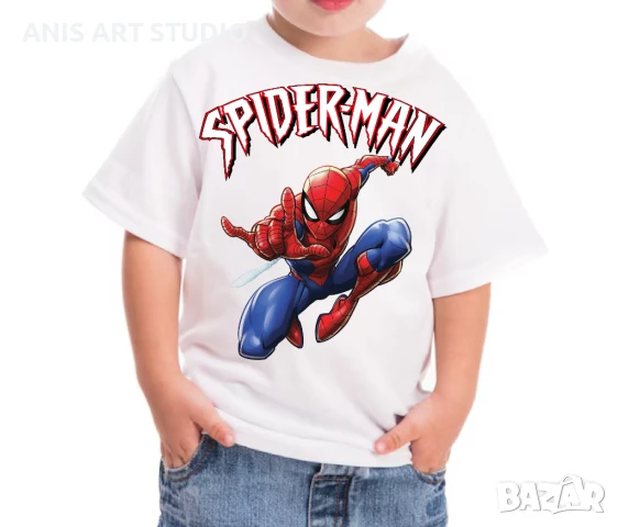 Тениска на SPIDERMAN СПАЙДЪРМЕН