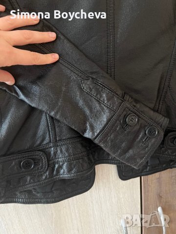 Дамско кожено яке, снимка 4 - Якета - 42860799