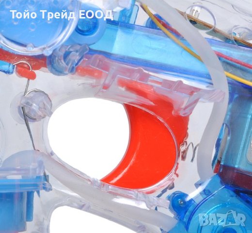 Пистолет за сапунени мехури - комплект, снимка 3 - Други - 42830914