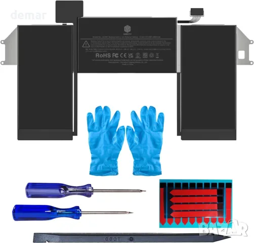 A2337 Macbook Air 13 инча (2020) батерия A2389 EMC 3598 MGN63LL/A MGN73LL/A(4800mAh/55Wh)