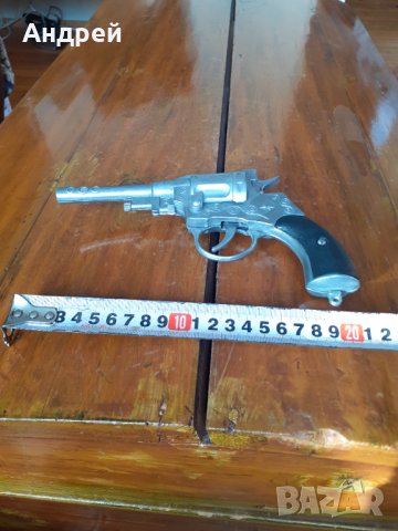 Стар детски метален пистолет #15, снимка 6 - Други ценни предмети - 31541363
