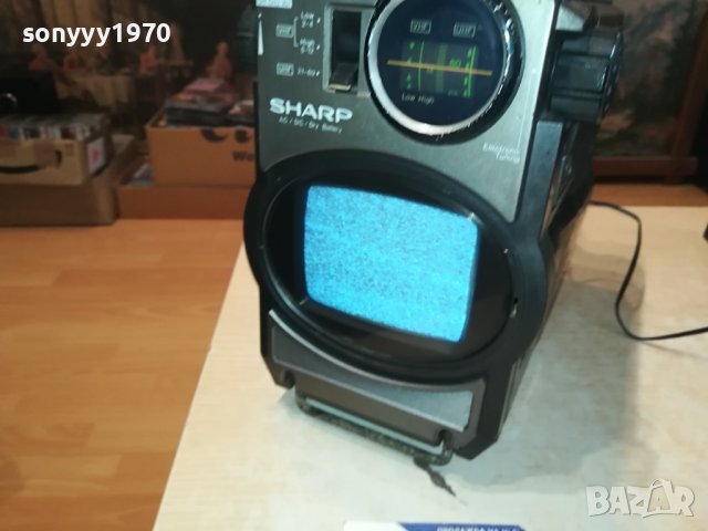 SHARP-РЕТРО ТВ 1810231127, снимка 4 - Антикварни и старинни предмети - 42620755