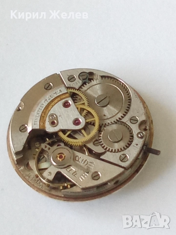 Механизъм с циферблат от стар ръчен часовник 52064, снимка 3 - Мъжки - 52262326
