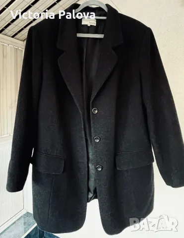 Стилно вълнено сако  plus size HEINE Германия, снимка 4 - Сака - 49113857