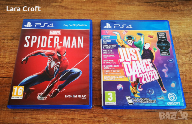 PS4 Marvel's Spider-Man или Just Dance 2020 PlayStation 4, снимка 1 - Игри за PlayStation - 44762385